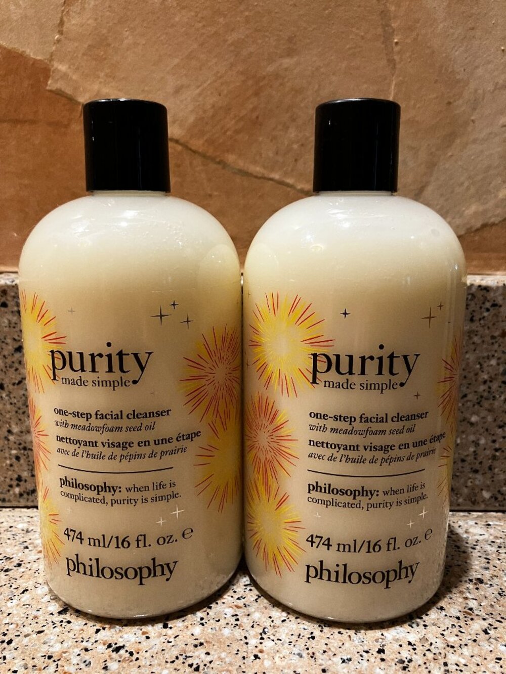 Philosophy Simply Purity 2 Facial Cleansers ! NEW ! Sealed